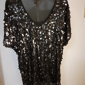 BCBG Spangled blouse.